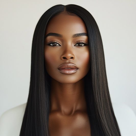 Straight Closure Wig