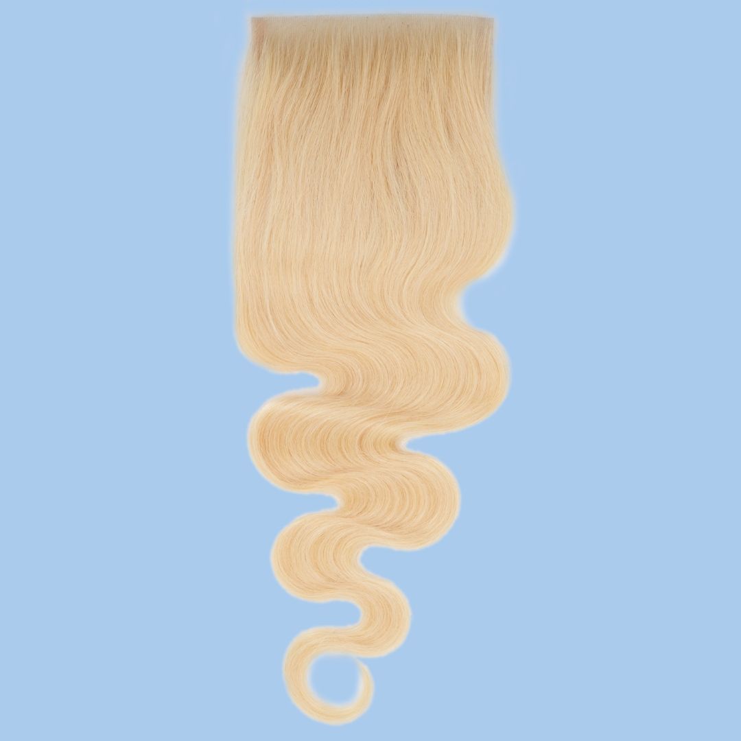 Russian Blonde Body Wave Closure